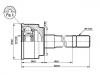 Gelenksatz, Antriebswelle CV Joint Kit:MD25-25-600A