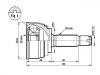 Gelenksatz, Antriebswelle CV Joint Kit:MR222053