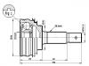 Gelenksatz, Antriebswelle CV Joint Kit:43420-32211