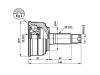 Jeu de joints, arbre de transmission CV Joint Kit:44011-SX1-000