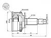 Gelenksatz, Antriebswelle CV Joint Kit:39100-AU115