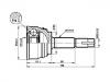 Gelenksatz, Antriebswelle CV Joint Kit:39101-4M500